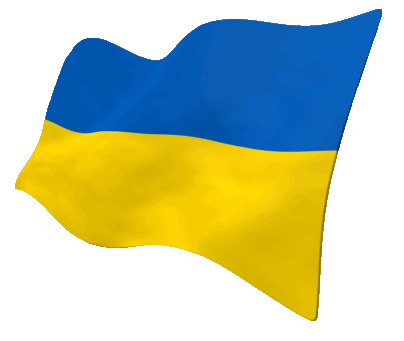 zdjęcie przedstawia flagę Ukrainy